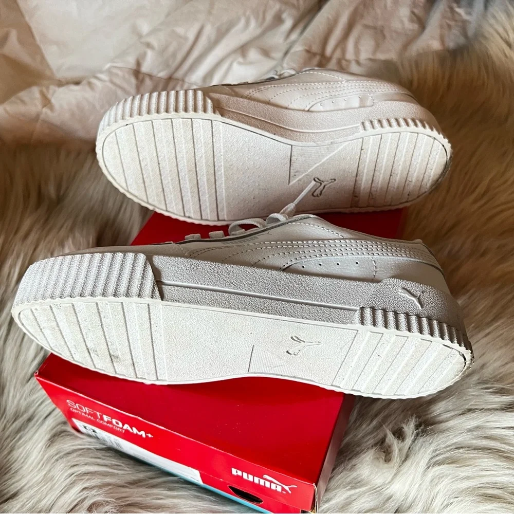 Puma white sneaker soft form, Mint Condition. - Picture 6 of 14